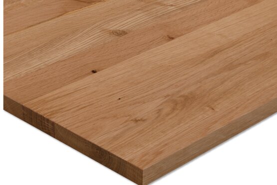 Aufbau: 1-Schicht Massivholzplatte
